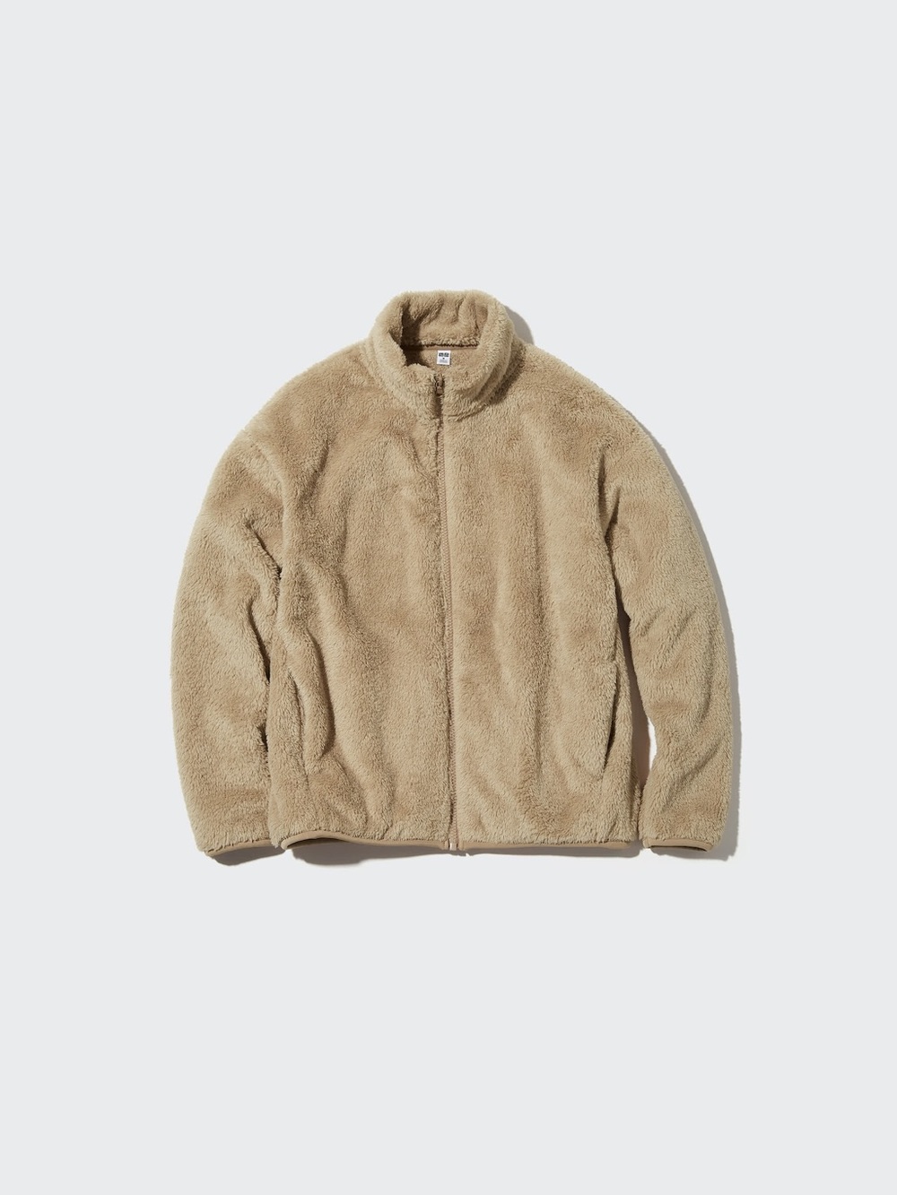 Uniqlo Tan Sherpa-Lined Jacket